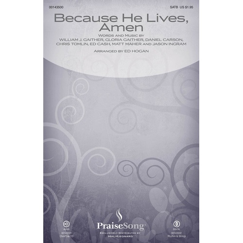 Because He Lives Amen ChoirTrax CD (CD Only)