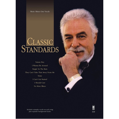 Classic Standards For Male Voice Book/CD (Softcover Book/CD)