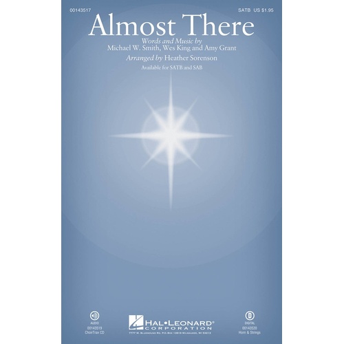 Almost There SATB (Octavo)