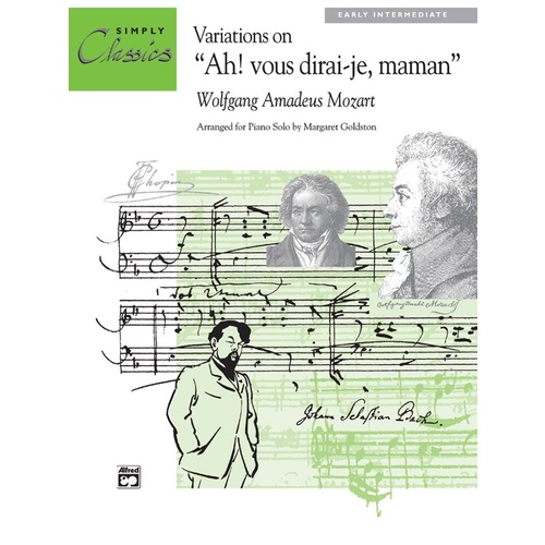 Variations on Ah Vous Dirai-je, Women Arranged by Goldstone - Piano Sheet Music