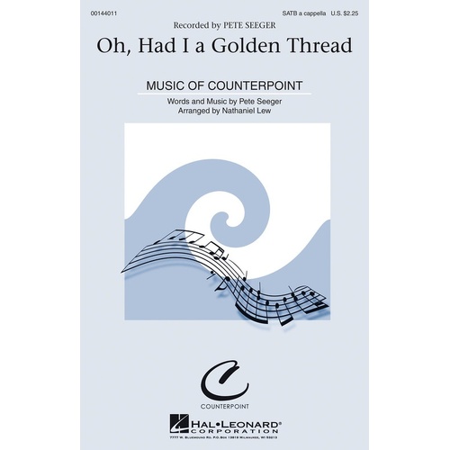 Oh Had I A Golden Thread SATB A Cappella (Octavo)