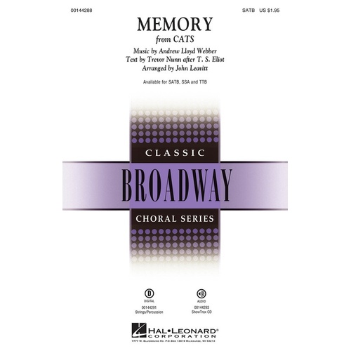 Memory SATB (Octavo)