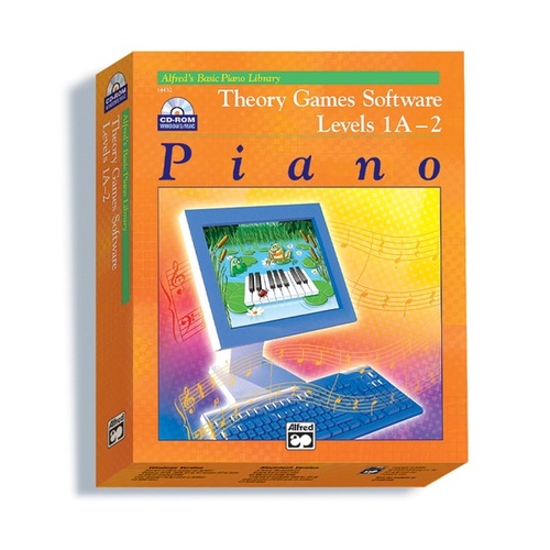 Alfred's Basic Piano Library (ABPL) Theory Games Levels 1A-2 CD Rom