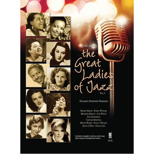 You Sing The Great Ladies Of Jazz Vol 1 Book/CD (Softcover Book/CD)