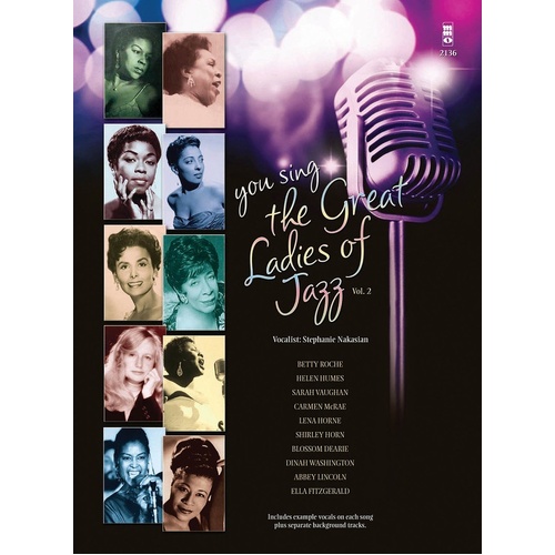 You Sing The Great Ladies Of Jazz Vol 2 Book/CD (Softcover Book/CD)