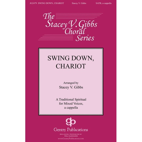 Swing Down Chariot SATB A Cappella (Octavo)