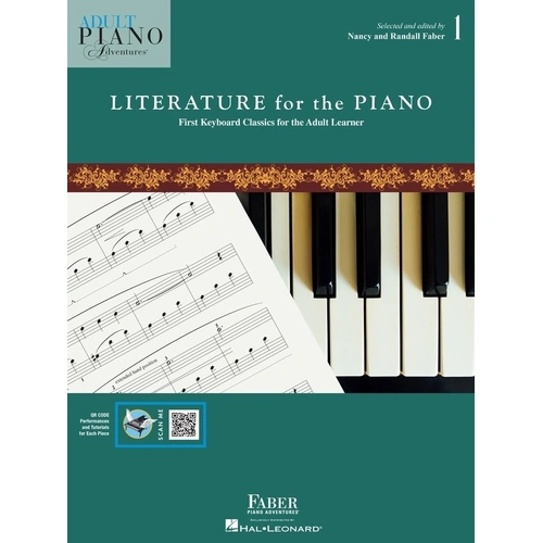 Adult Piano Adventures Literature for the Piano Book 1 by Faber Piano Adventures
