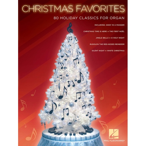 Christmas Favorites For Organ (Softcover Book)