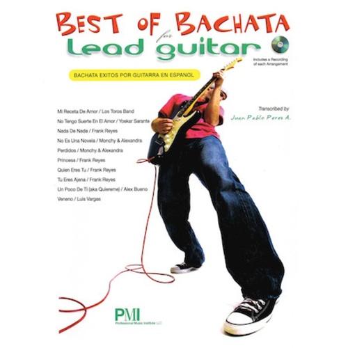 Best Of Bachata For Lead Guitar Book/CD