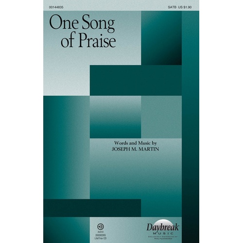 One Song Of Praise SATB (Octavo)