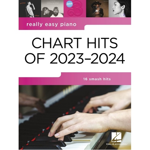 Really Easy Piano Chart Hits 2023-2024