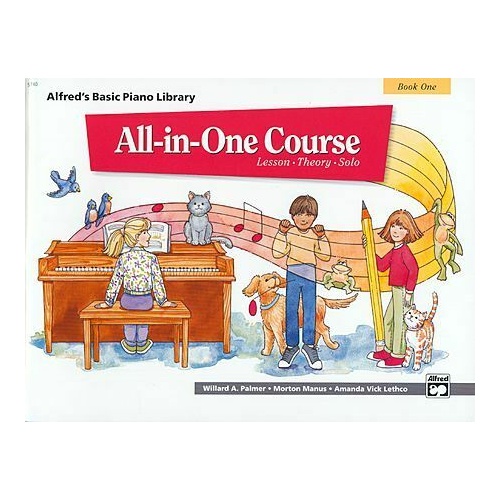 ABPL All-in-one Course Piano Book 1 Tuition Alfred's Basic Piano