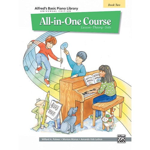 Alfred's Basic Piano Library (ABPL) All-In-One Course Book 2 Universal Edition