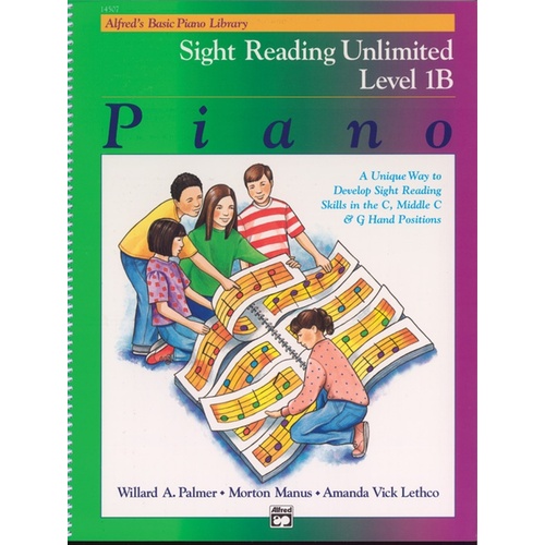 Alfred's Basic Piano Library (ABPL) Sight Reading Book 1B (Unlimited)
