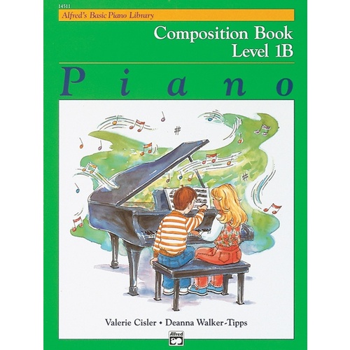 Alfred's Basic Piano Library (ABPL) Composition Book 1B