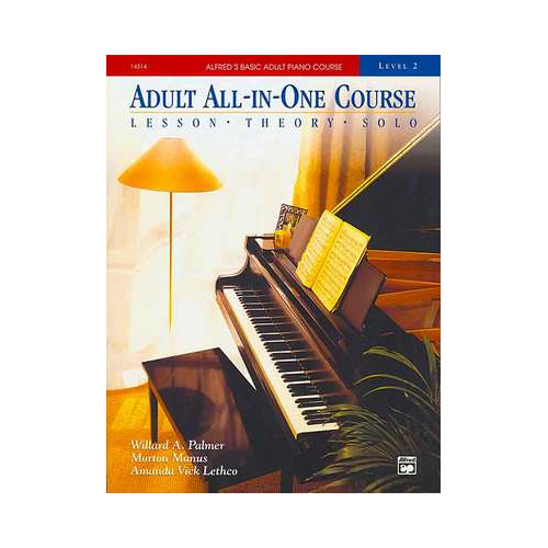 Alfred's Basic Adult All-in-One Course Book 2 - Piano Method Book