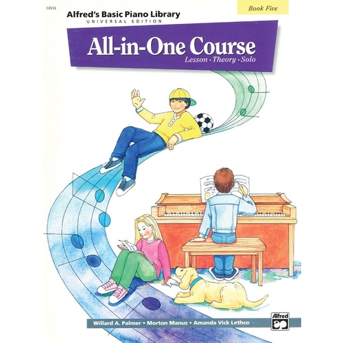 Alfred's Basic Piano Library (ABPL) All-In-One Course Book 5 Universal Edition