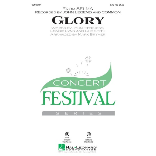 Glory SAB (Octavo)