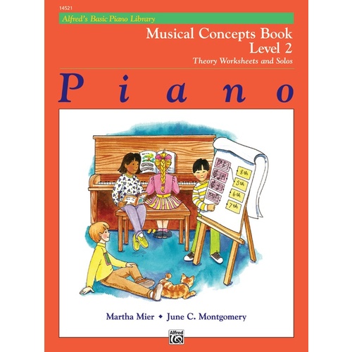 Alfred's Basic Piano Library (ABPL) Musical Concepts Book 2