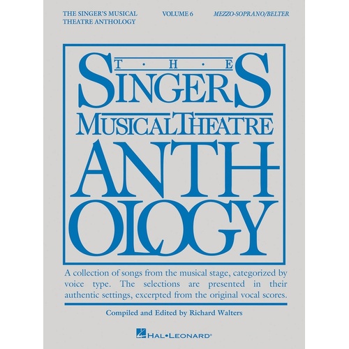 Singers Musical Theatre Anth V6 Mez/Belter (Softcover Book)