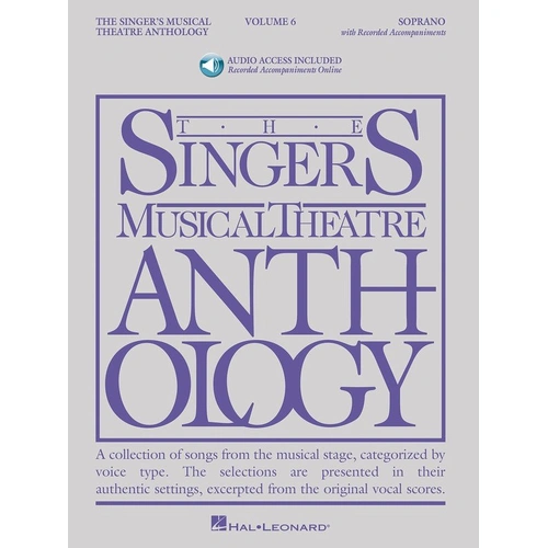 Singer's Musical Theatre Anthology Volume 6 Songbook