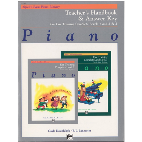 ABPL Ear Training Teacher's Handbook Complete 1-3 with Answer Key