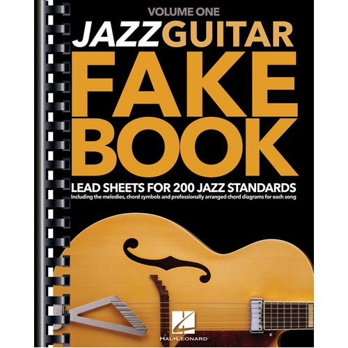 Jazz Guitar Fake Book Vol 1 (Softcover Book)