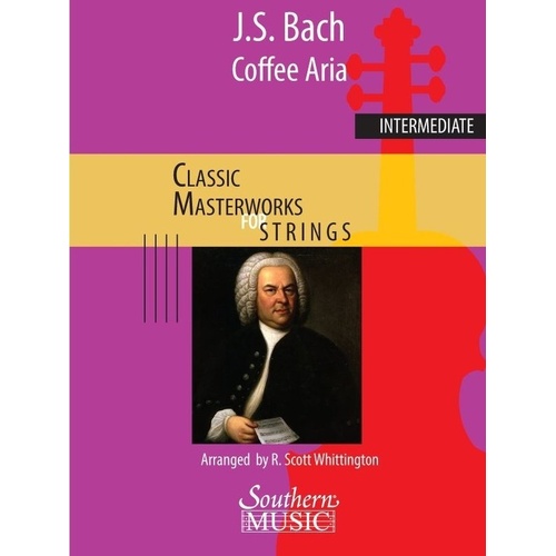 Coffee Aria from Coffee Cantata BWV 211 for String Orchestra SC/PTS