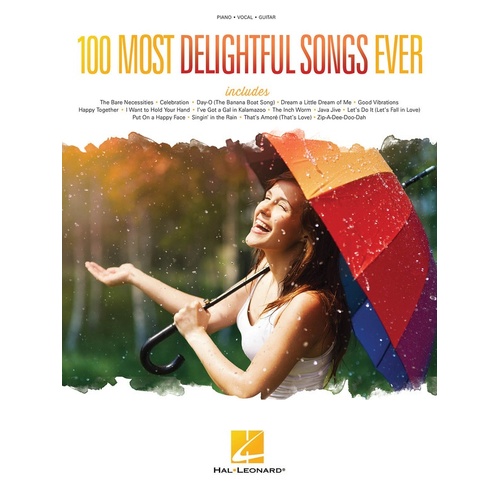 100 Most Delightful Songs Ever PVG (Softcover Book)