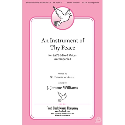 An Instrument Of Thy Peace SATB (Octavo)