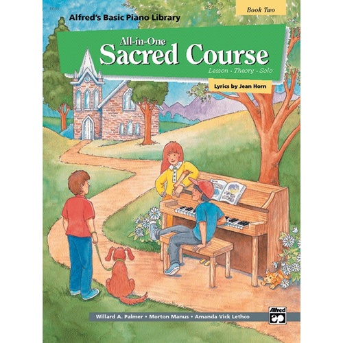 Alfred's Basic Piano Library (ABPL) All-In-One Sacred Course Book 2