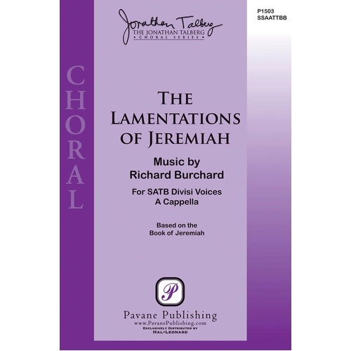 Lamentations Of Jeremiah SSATB A Cappella (Octavo)