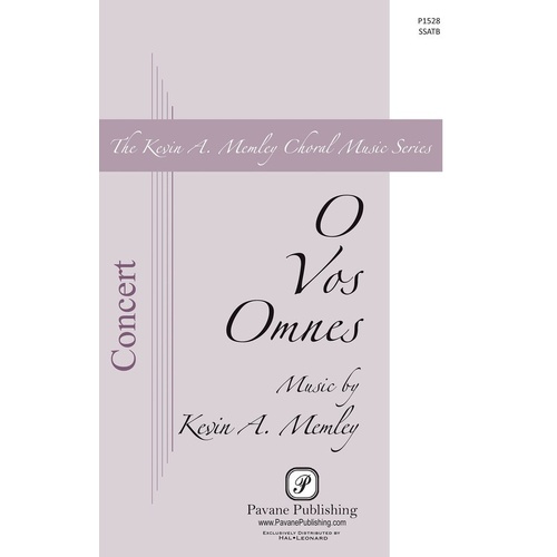 O Vos Omnes SSATB (Octavo)