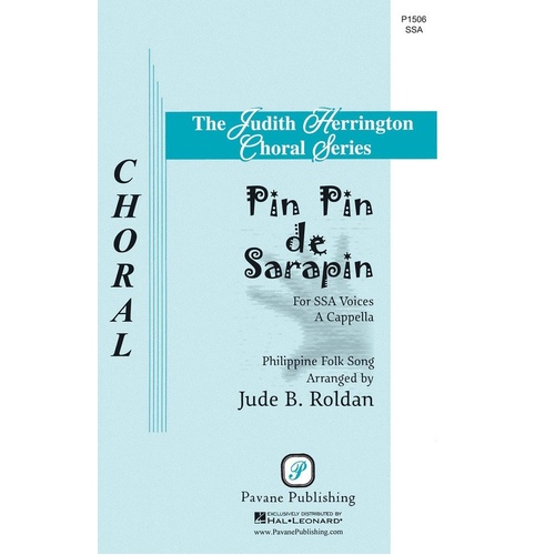 Pin Pin De Sarapin SSA A Cappella 