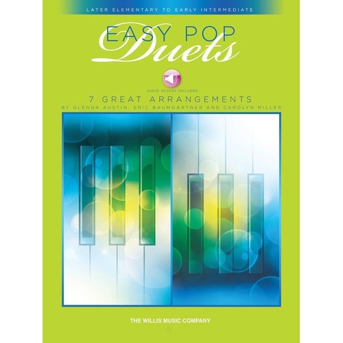 Easy Pop Duets for Piano - 7 Arranged Hits with Online Audio Files