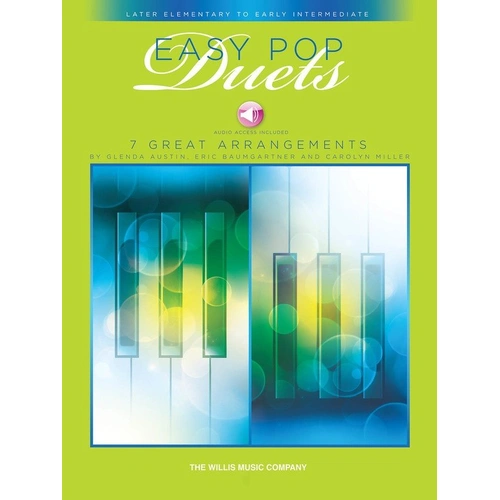 Easy Pop Duets for Piano - 7 Chart-Topping Arrangements with Online Audio