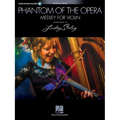 Phantom Of Opera Stirling Medley Violin/Online Audio 