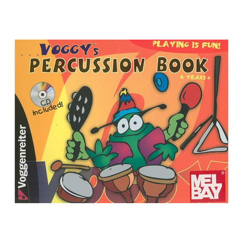 Voggys Book & CD - Percussion 4Plus