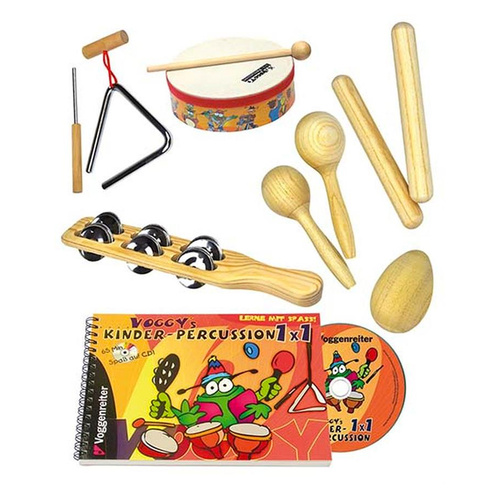 Voggys Percussion Book, CD & Backpack Set for Children