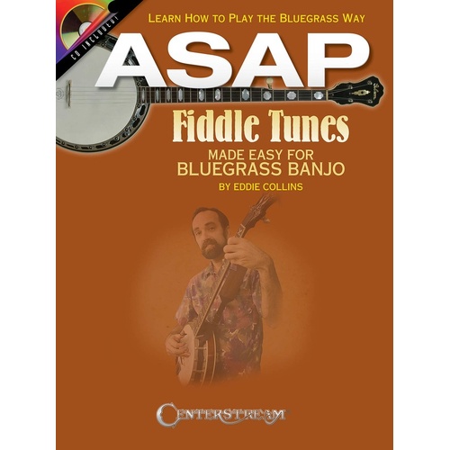 ASAP Fiddle Tunes Made Easy Bluegrass Banjo Book/C (Softcover Book/CD)