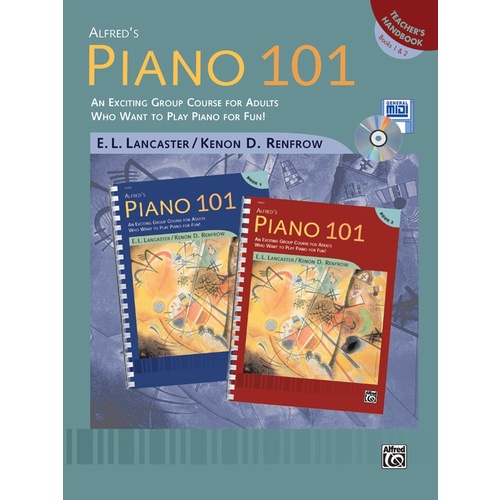 Piano 101 Book 1/2 Teachers Handbook