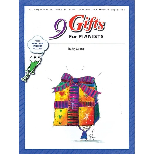 9 Gifts for Pianists Manual by Korea Institute of Piano Pedagogy, 176 Pages, Includes Icon Stickers, Piano Teaching Guide