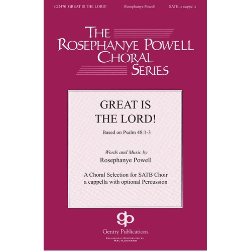 Great Is The Lord (Set of Parts)