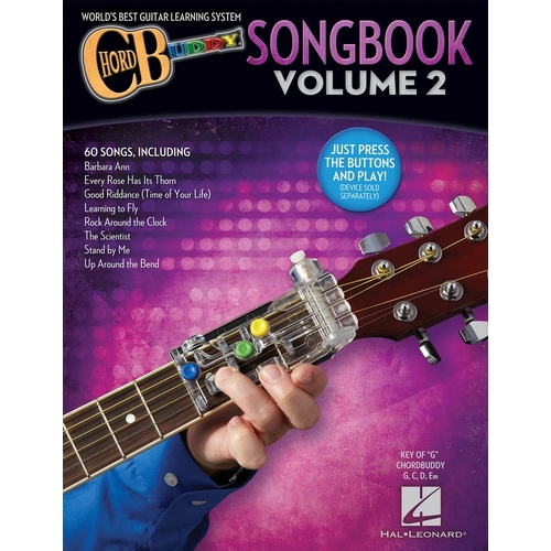 Chordbuddy Guitar Method Songbook Vol 2 (Softcover Book)