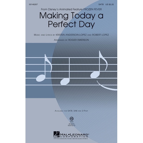Making Today A Perfect Day ShowTrax CD (CD Only)