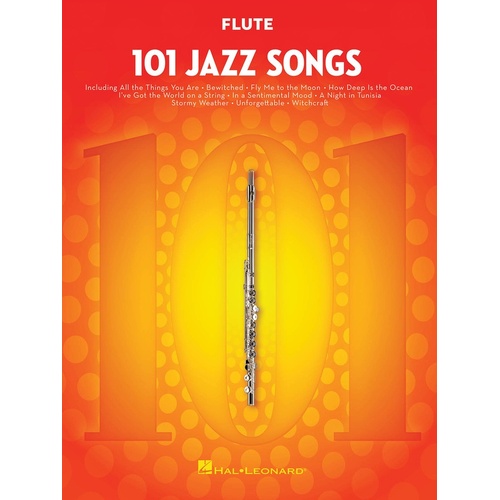 101 Jazz Songs For Flute (Softcover Book)