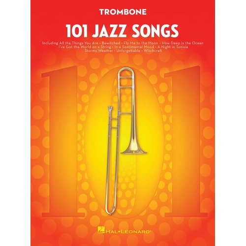 101 Jazz Songs For Trombone (Softcover Book)