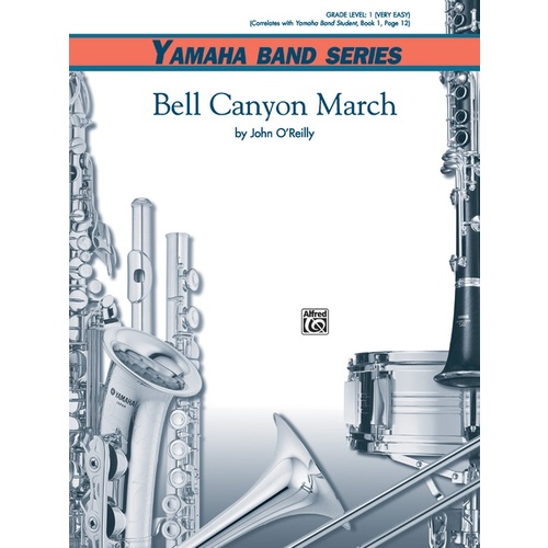 Bell Canyon March CB Gr 1 Conductor Score - Concert Band Sheet Music