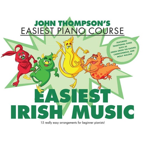 Easiest Piano Course - Easiest Irish Music by John Thompson