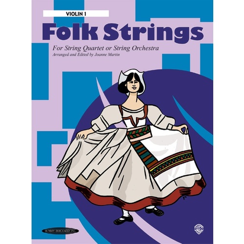 Folk Strings For String Quartet Violin 1